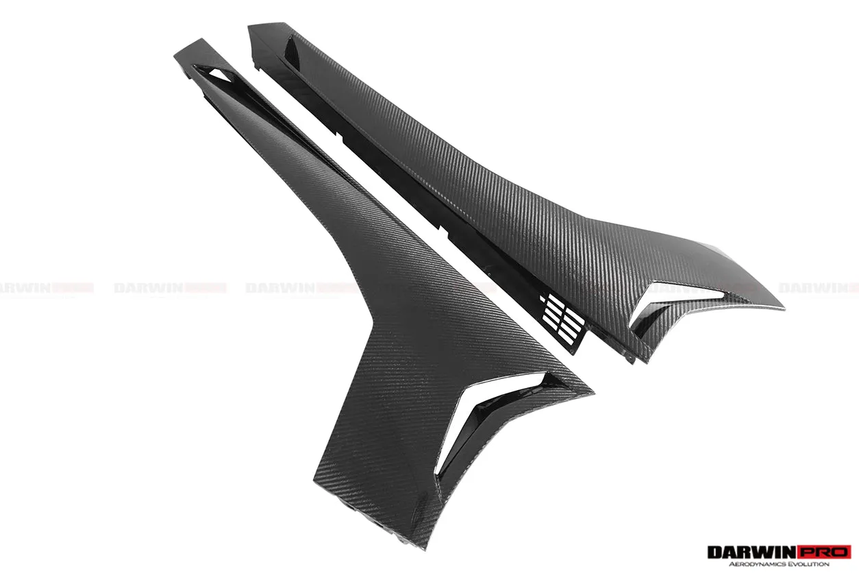 2011-2021 Lamborghini Aventador LP700 LP740 Coupe & Roadster Carbon Fiber Side Skirts