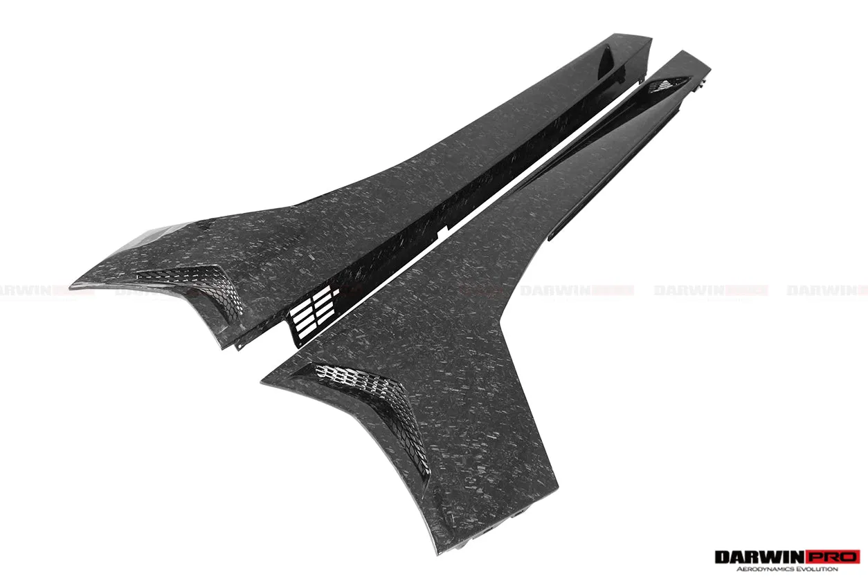 2011-2021 Lamborghini Aventador LP700 LP740 Coupe & Roadster Carbon Fiber Side Skirts