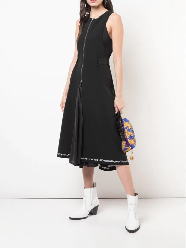A LINE MIDI DRESS