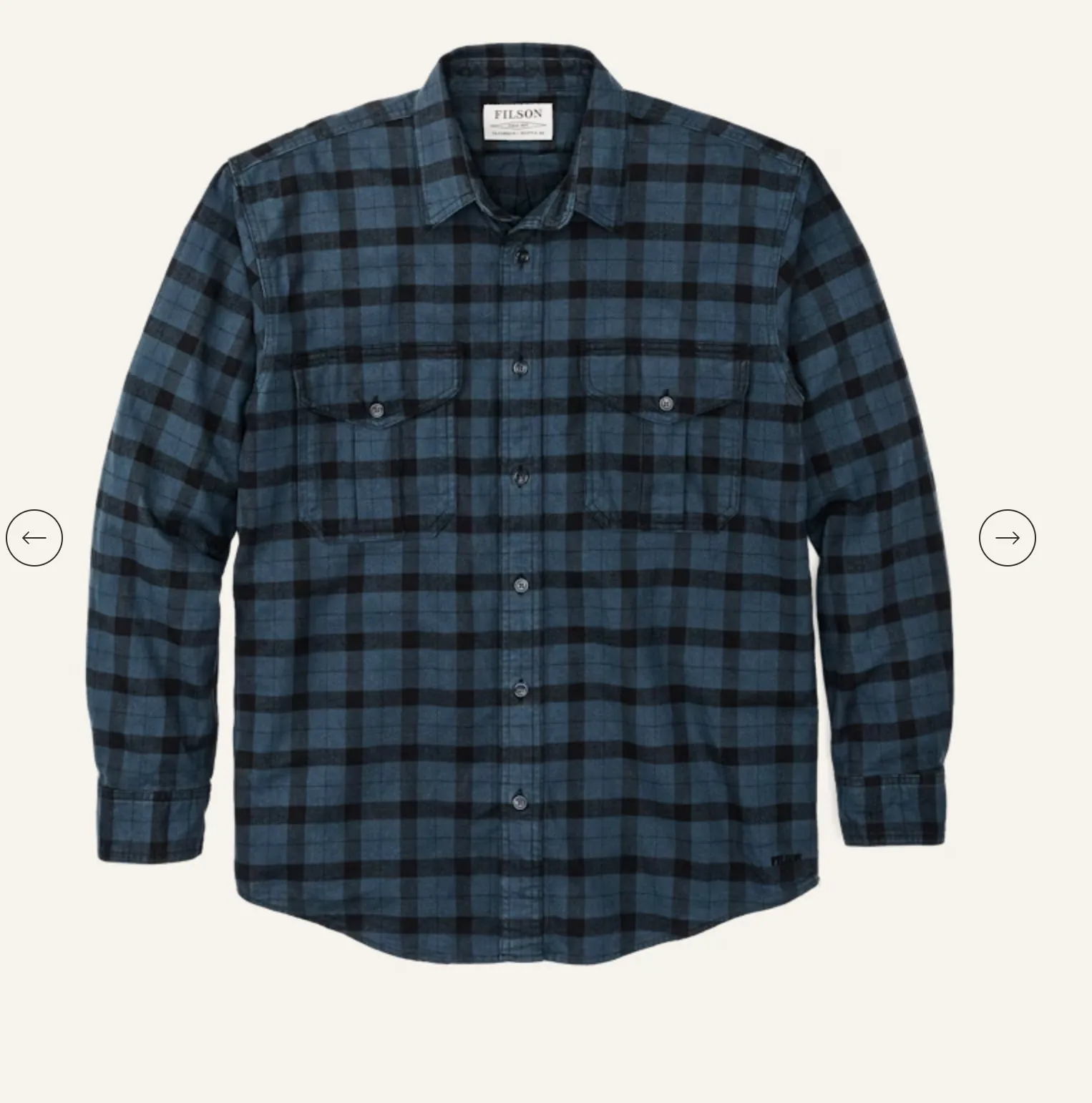 Filson Midnight Navy Alaskan Guide Shirt