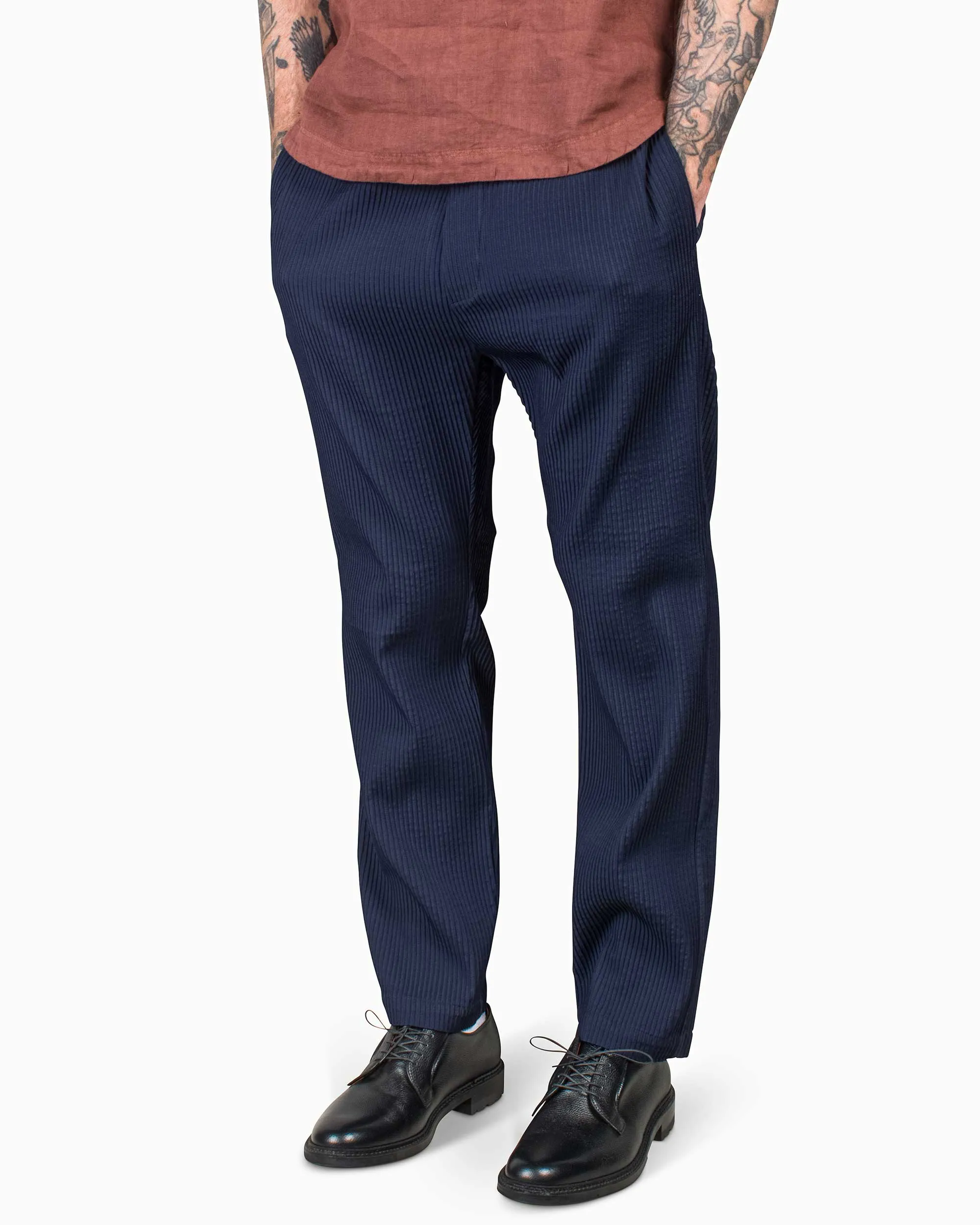 Barena Venezia Trousers Bativoga Stragia Navy