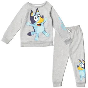 Bluey Sweatshirt and Fleece Pants Set