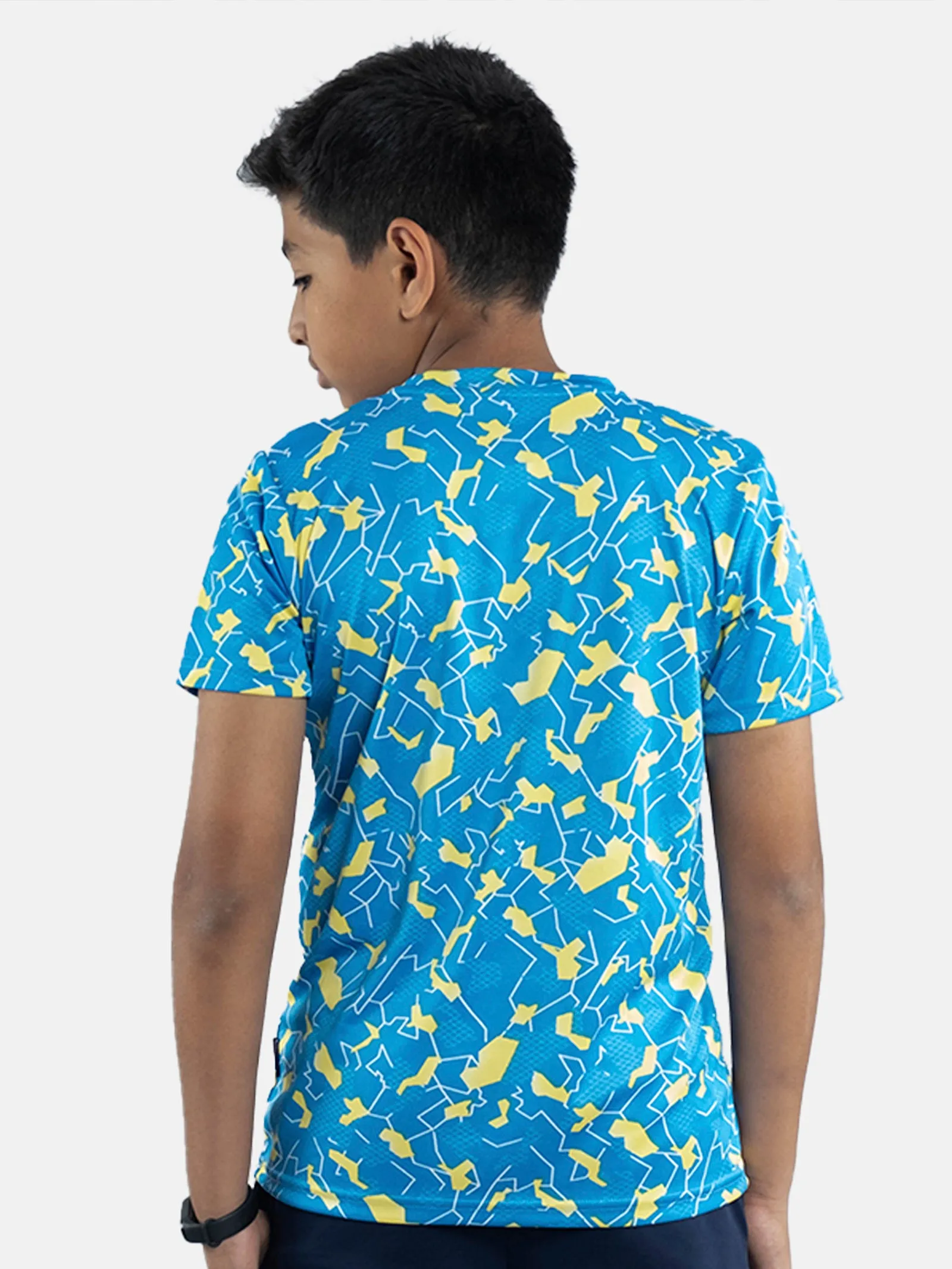 Boys Round Neck Sports Tee