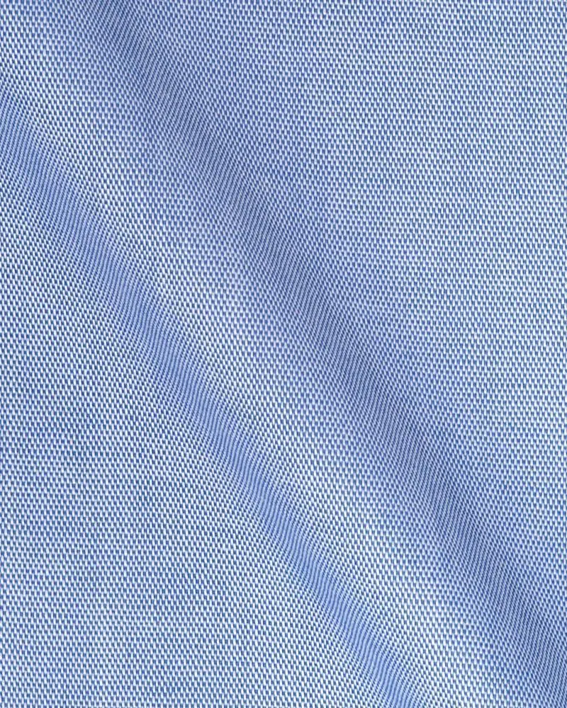 Canclini Alton Plus Navy Blue Textured Shirt 3247.w104.0016.fan