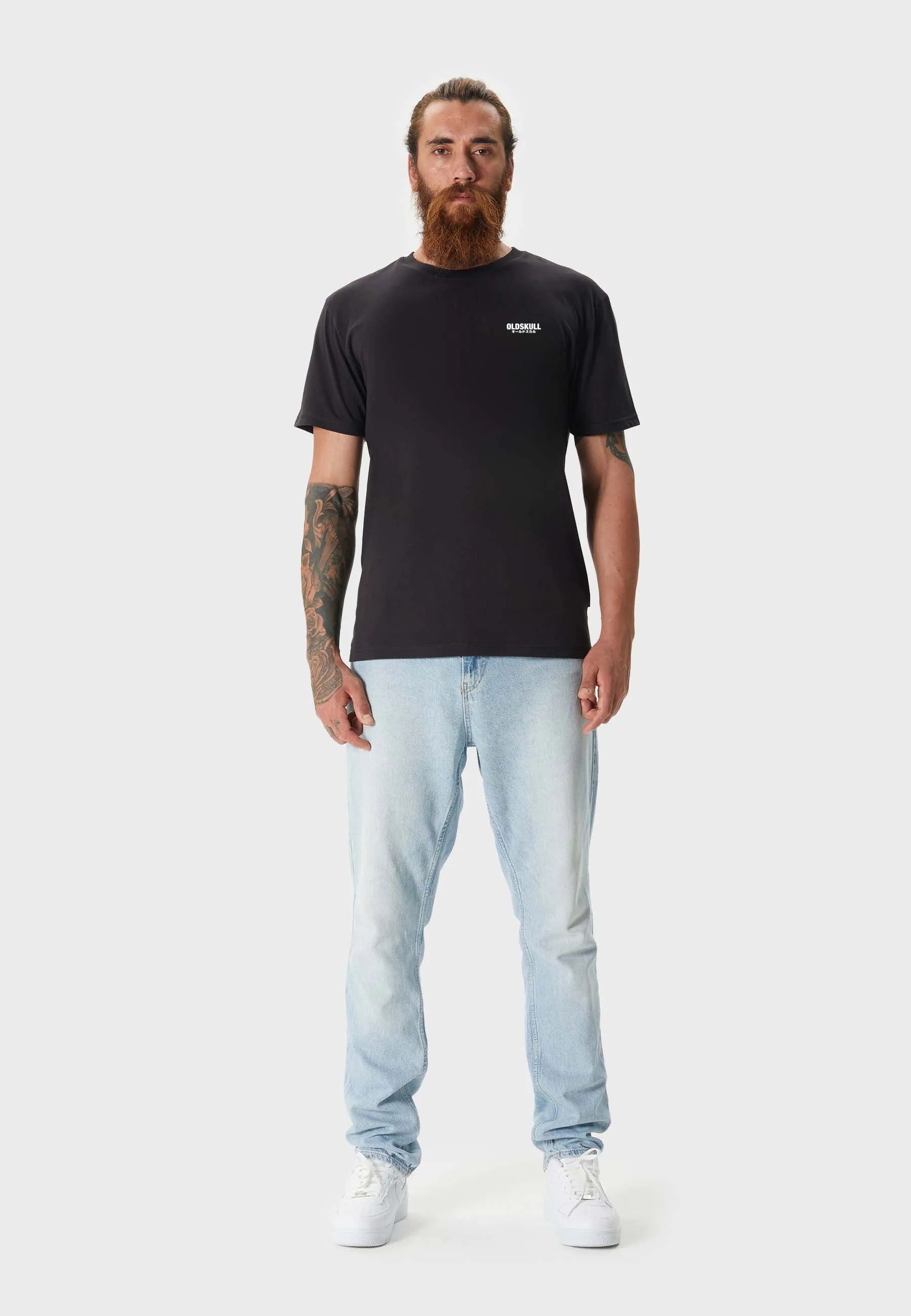 Eye of the Tiger Backprint T-Shirt Black