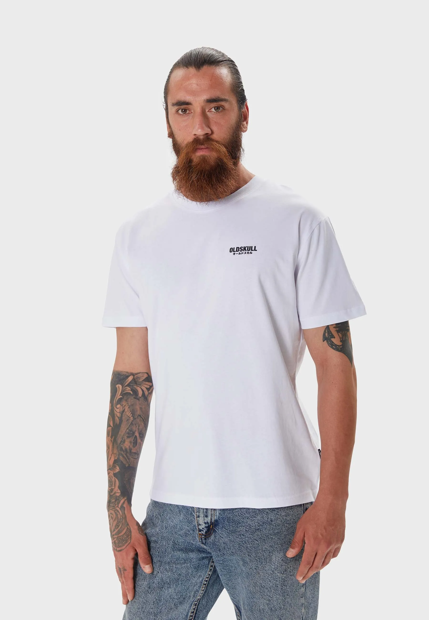 Eye of the Tiger Backprint T-Shirt White