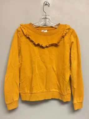 Hanna Andersson Size 14 Mustard Cotton Big Girls Sweaters & Vests