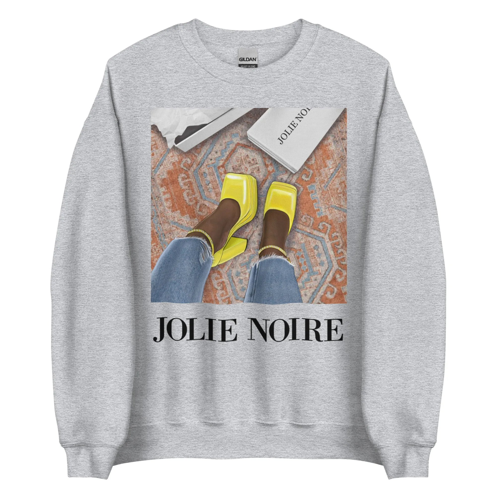 In Her Shoes Sweatshirt 2- Light Gray