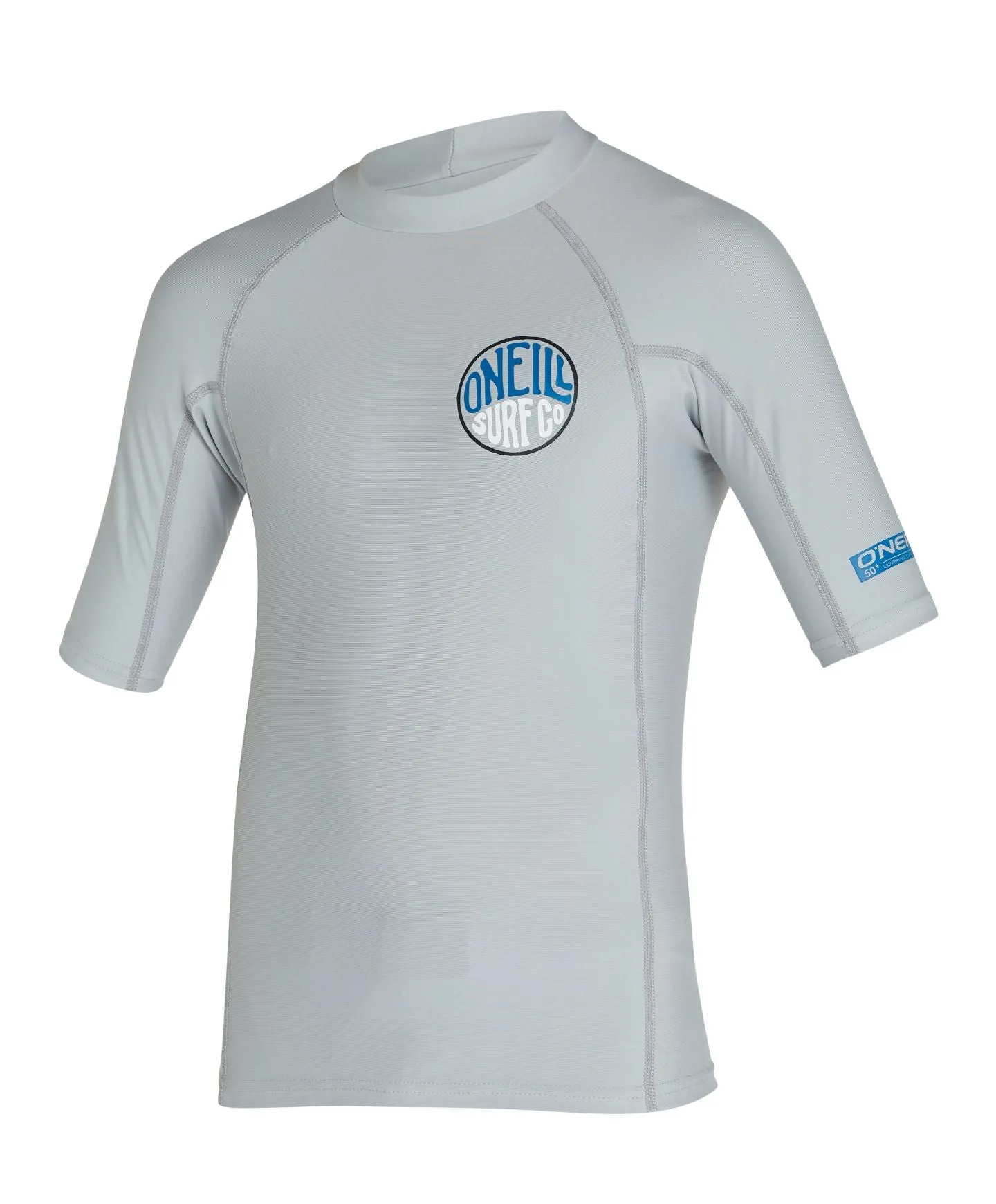Kid's Reactor UV Short Sleeve Rash Vest - Cool Grey