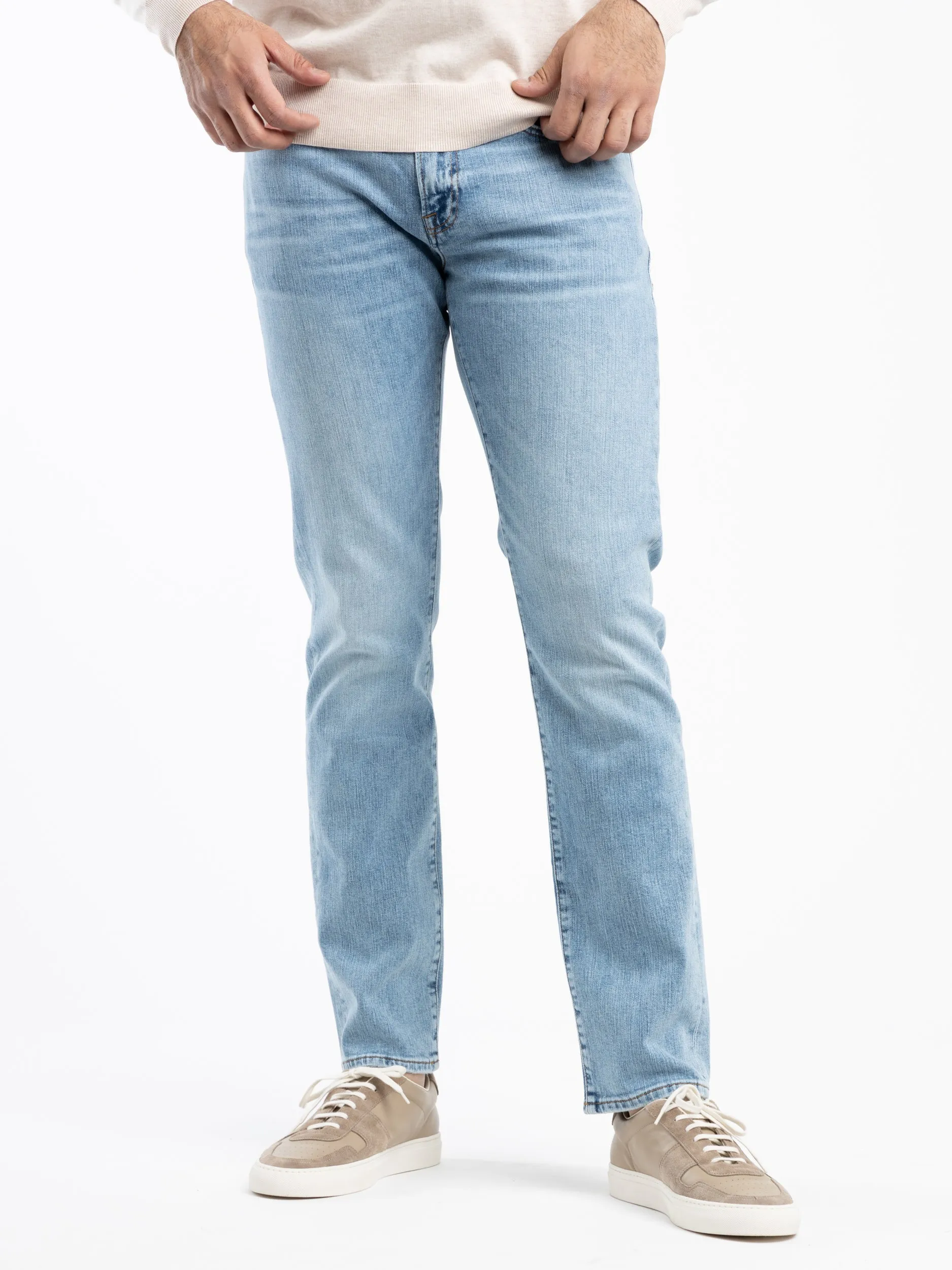 Light Blue L'Homme Athletic Jeans