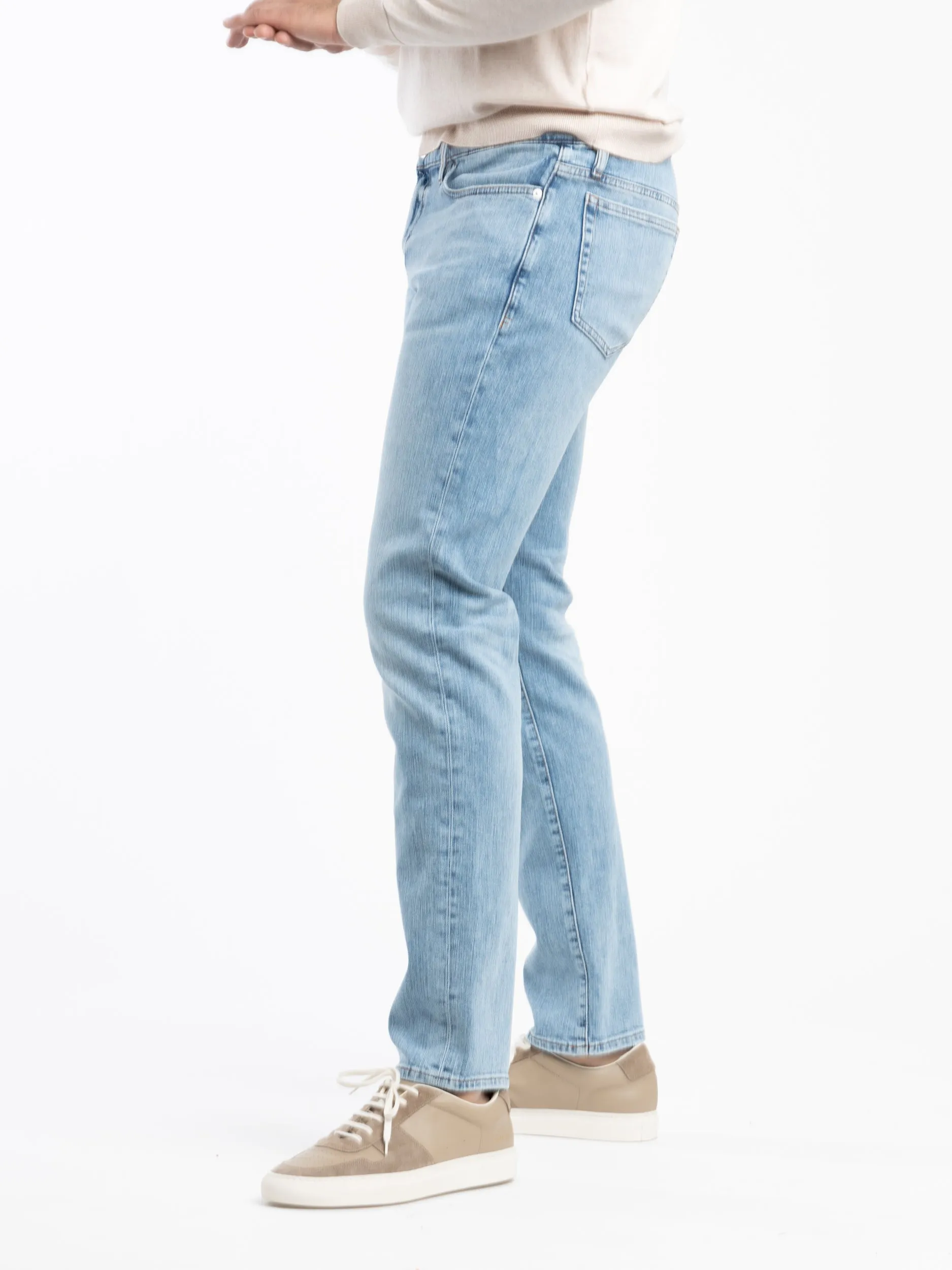 Light Blue L'Homme Athletic Jeans