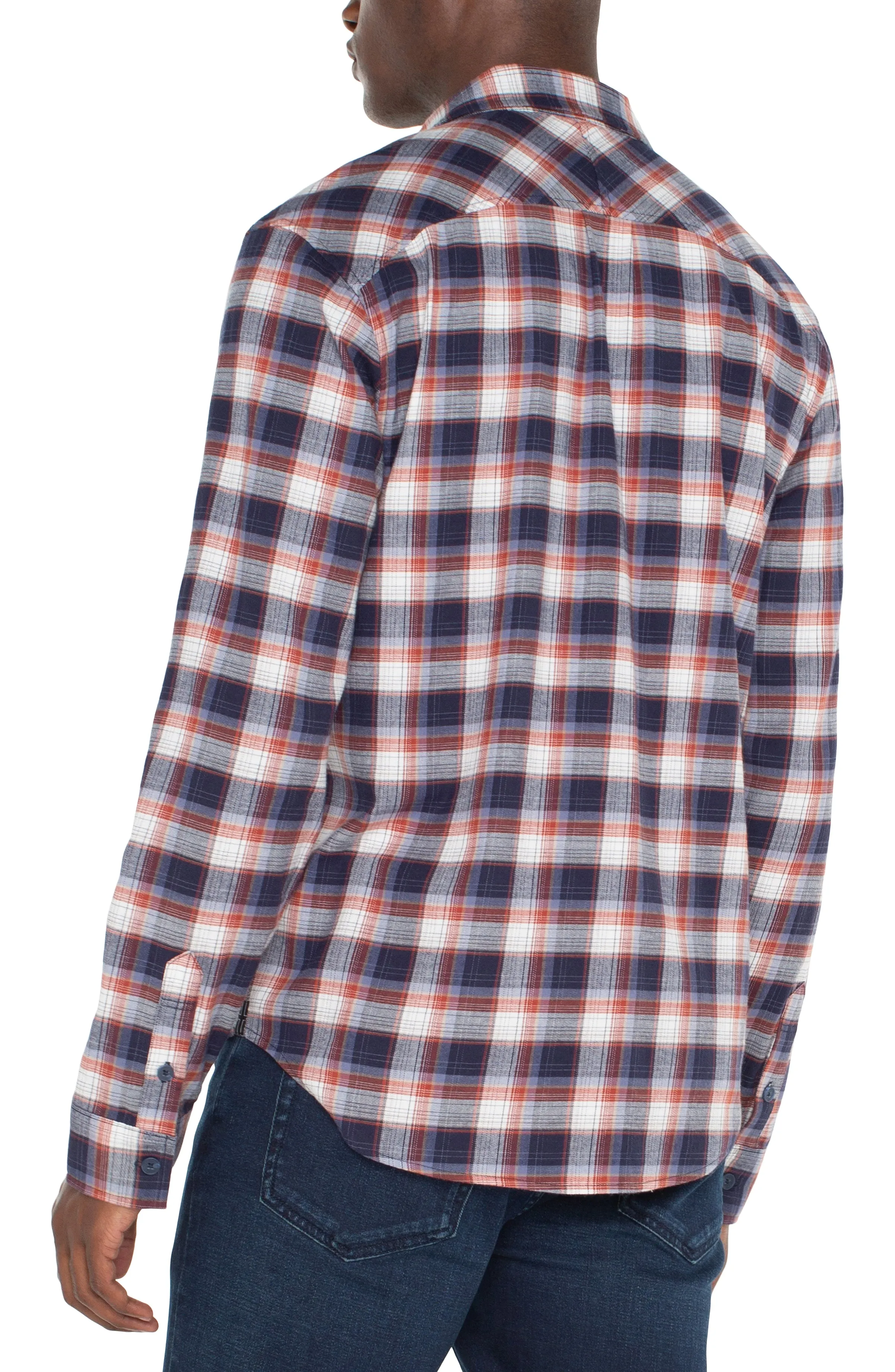 LONG SLEEVE BUTTON UP SHIRT