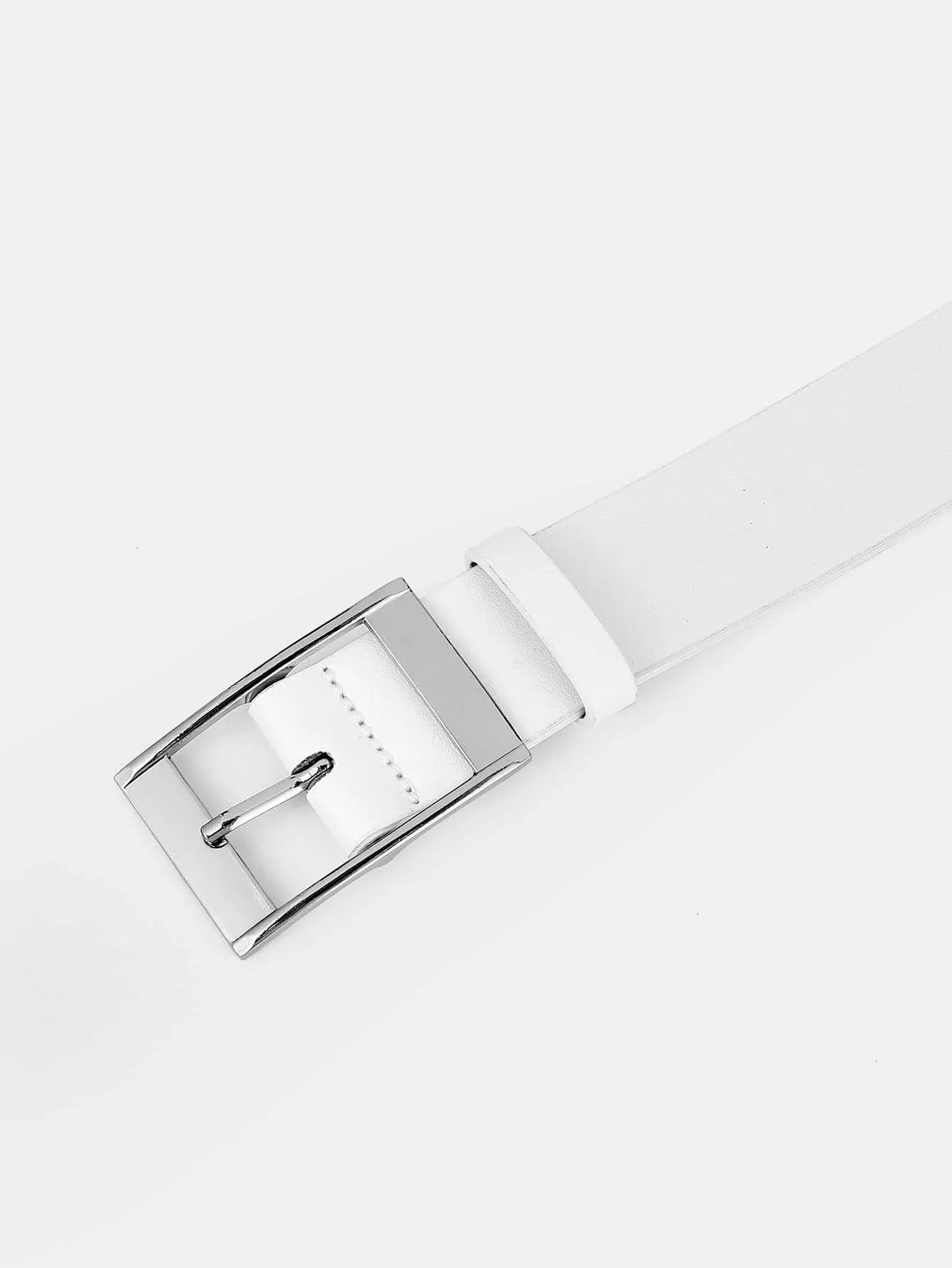 Men's Pin Buckle Faux Leather Belt Fashion Casual Business Belt