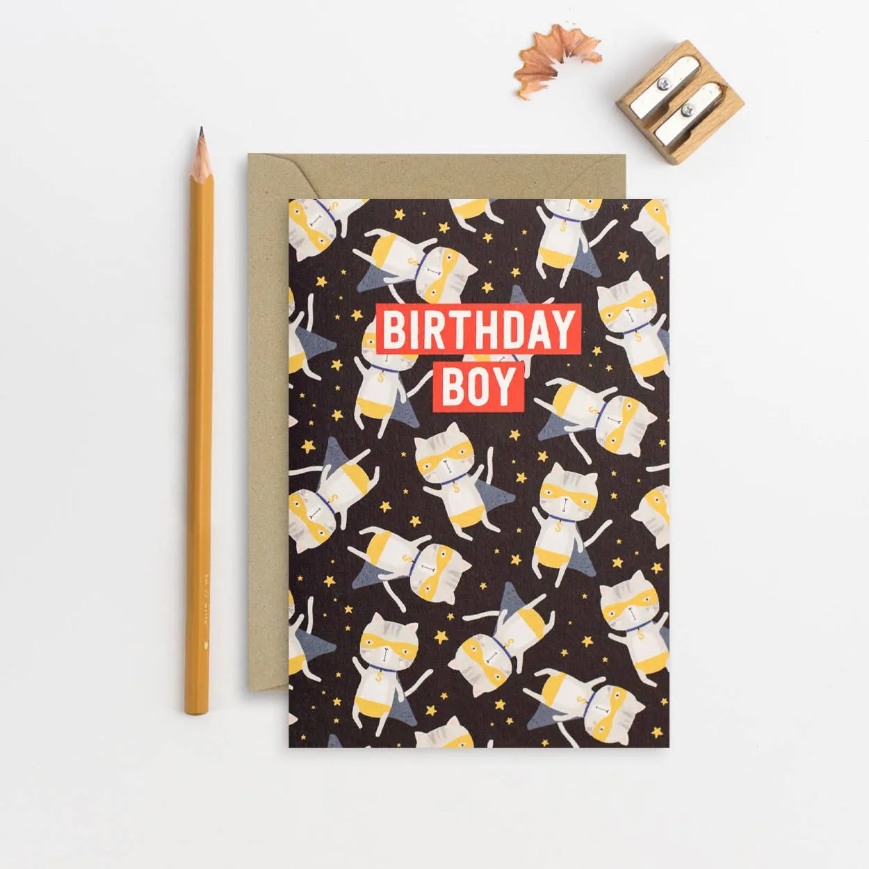 MifkiBirthday Card | Superhero Card For Kids