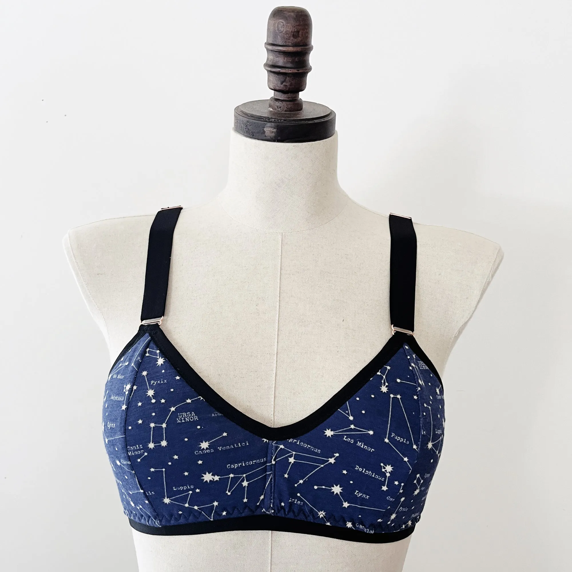 Organic cotton padded bra