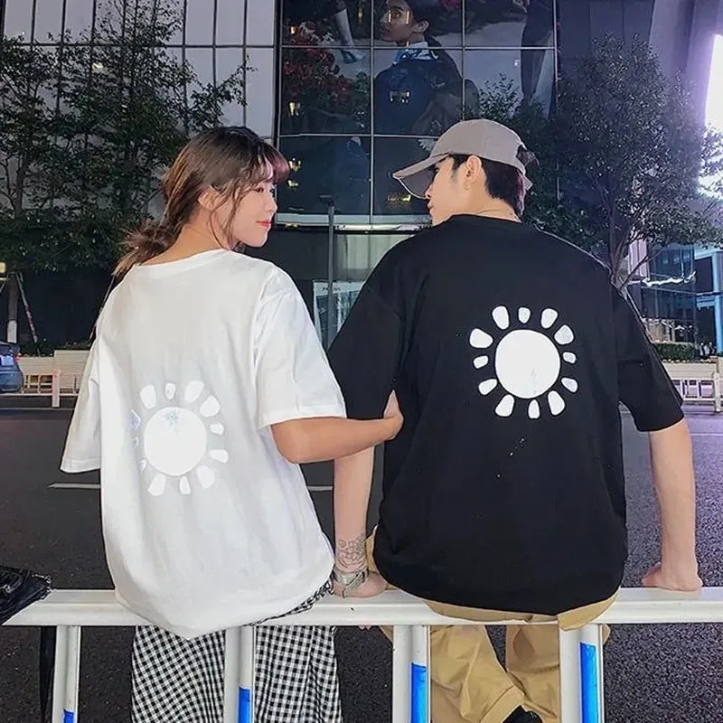 Oversized T Shirt for Couple
