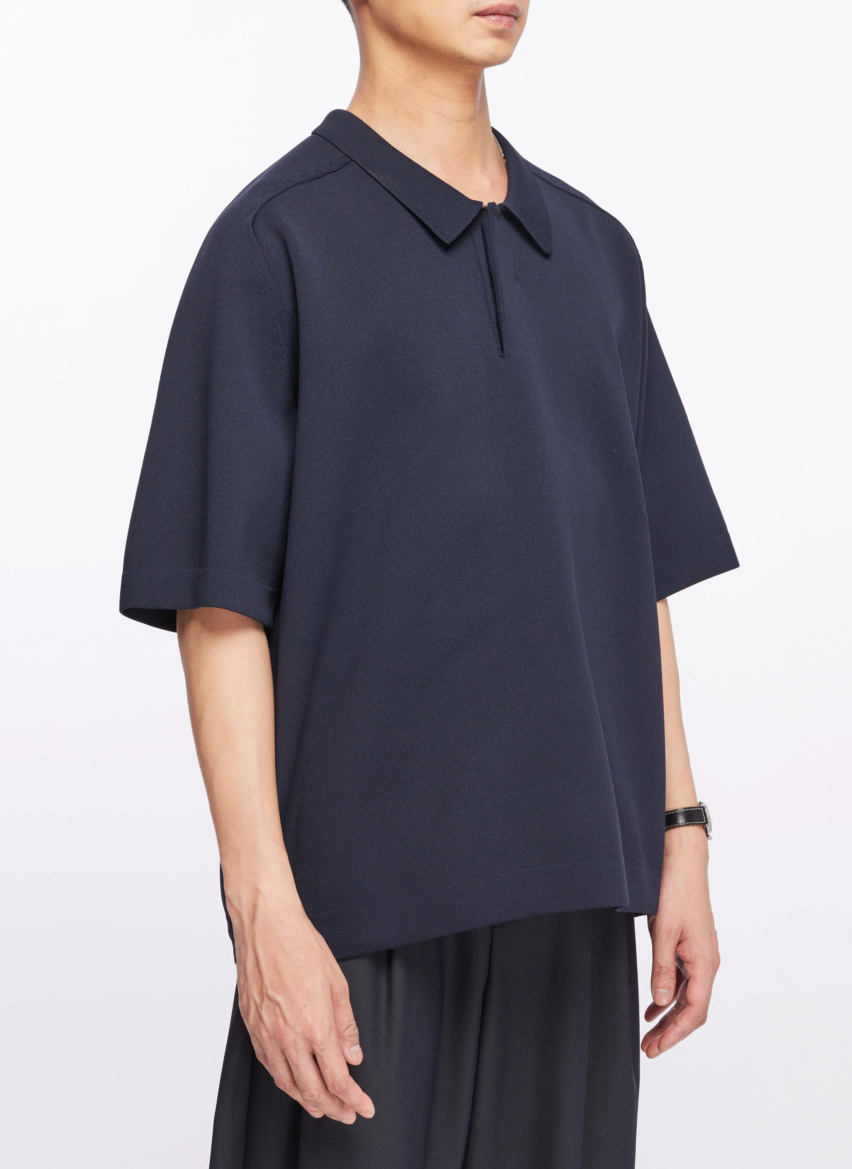 Polyester Business Knit Polo