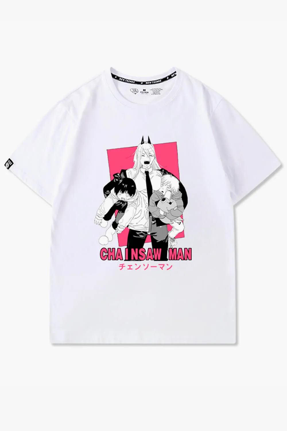 Power Carrying Aki and Denji T-Shirt Chainsaw Man