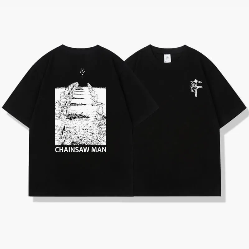 Praying Astronauts Chainsaw Man T-Shirt
