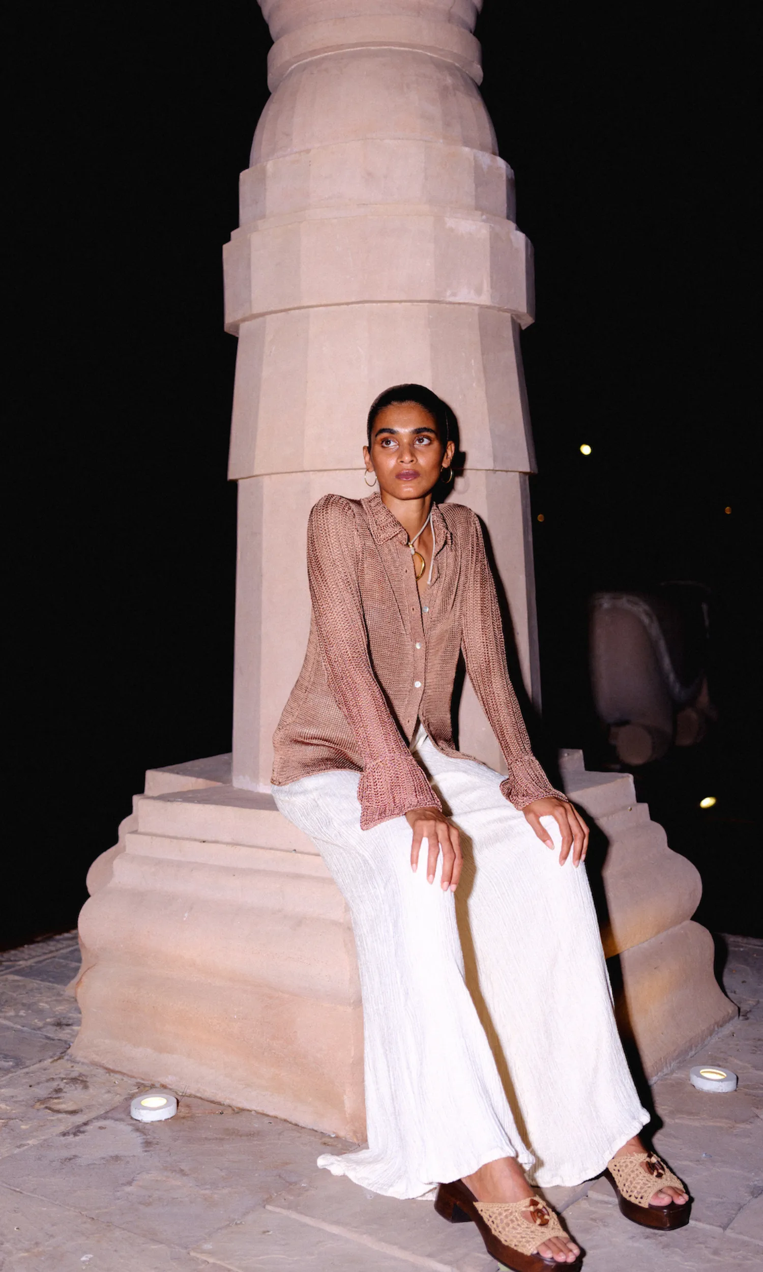 RAJASTHAN BUTTON-UP COPPER