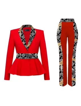 Red Suit Elegant Collection