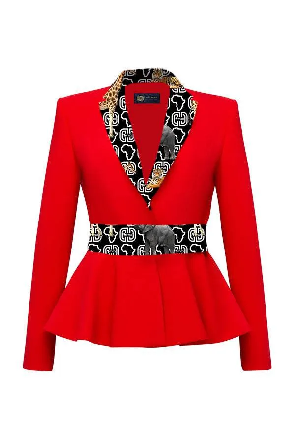 Red Suit Elegant Collection