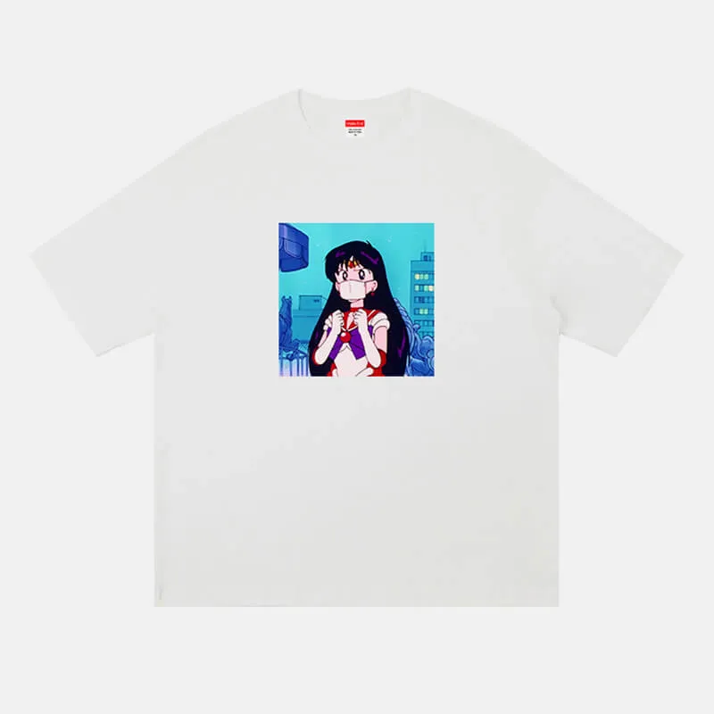 Sailor Mars Medical Mask T-Shirt