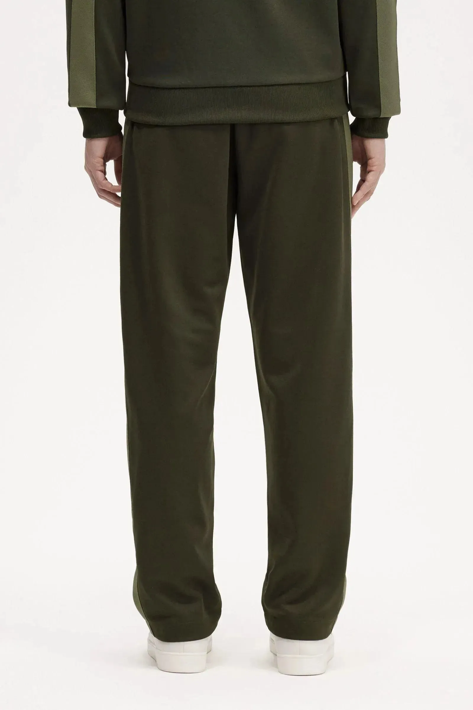 Tape Detail Track Pant - Hunting Green