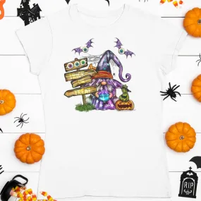 Trick or Treat Gnome Halloween t shirt / Fall tshirt