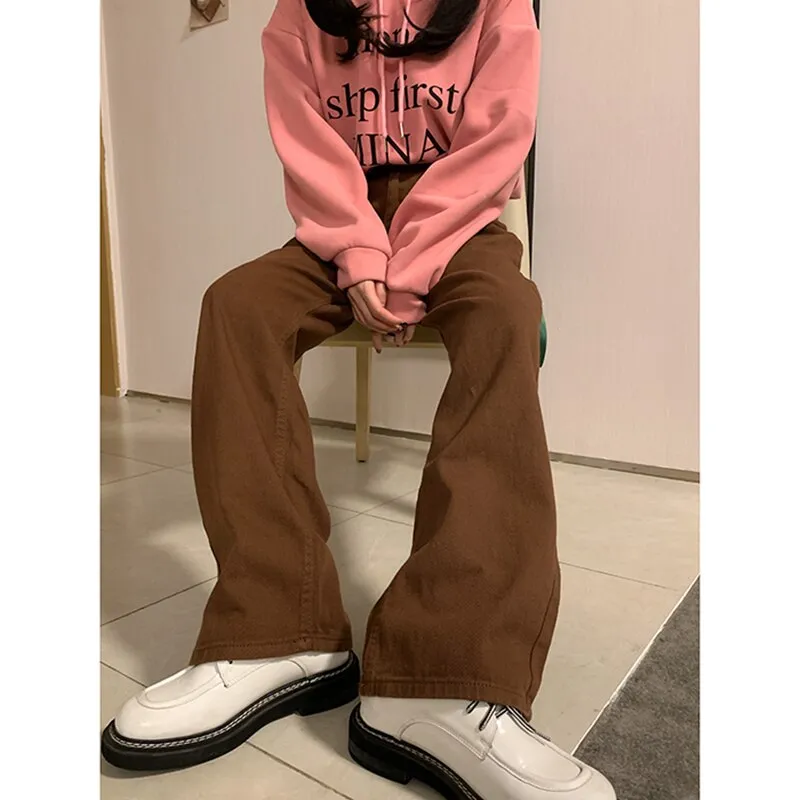 Vintage Baggy Brown Jeans
