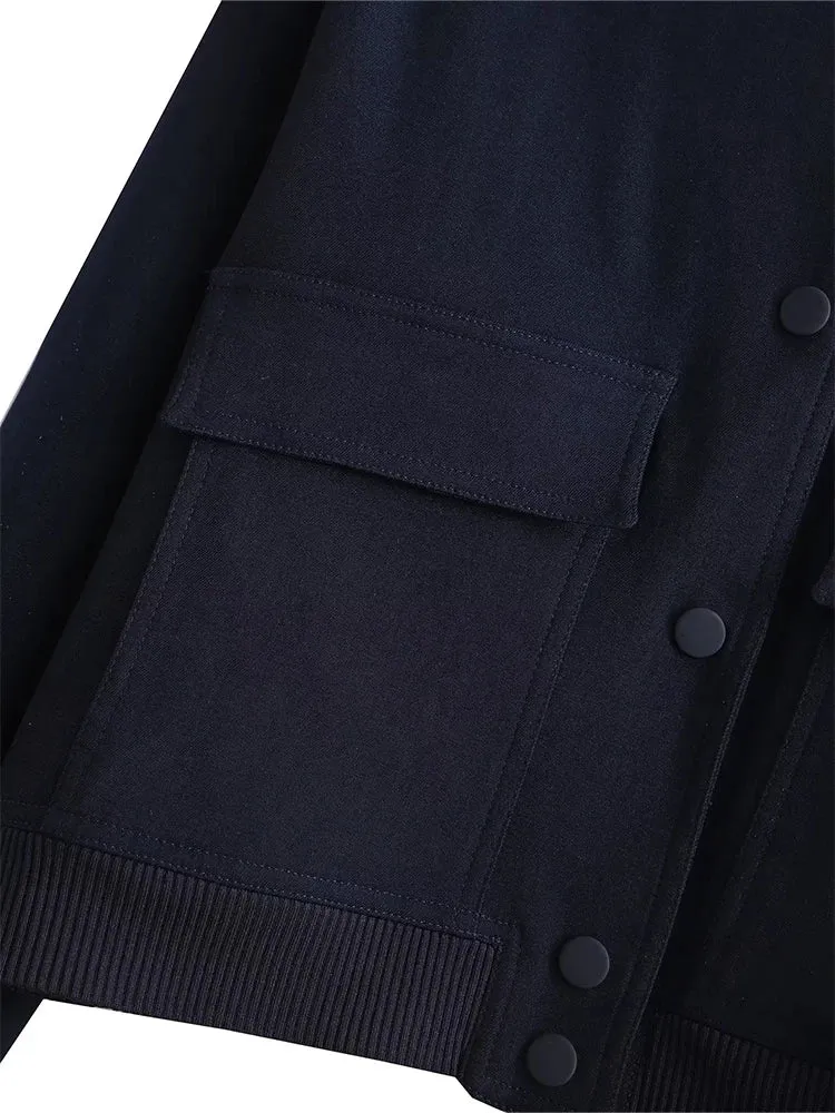 Women Solid Bomber Jackets